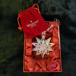 Waterford Crystal 2007 Snowstar Ornament
