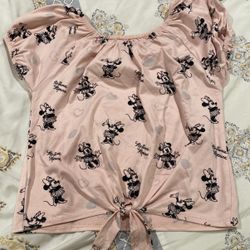 Little Girl Minnie Mouse Shirt