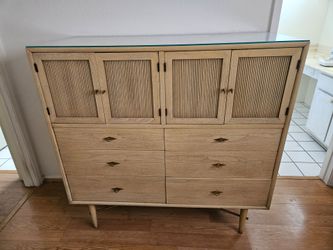 Vintage American Of Martinsville 8 Drawer Dresser