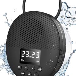 Shower  Speaker with Bluetooth, AGPTEK Waterproof
