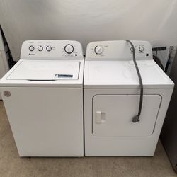 Amana Washer And Electric220v Dryer 