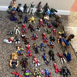 Small Figure Toys All For 40$