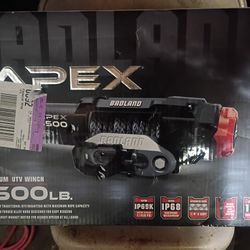 Brand New Apex 5,500 LB Wentch & Full Install Kit