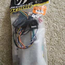 Scosche HD14UDDBN Double Din Stereo Dash Kit for 2014+ Harley Davidson Bat Wing