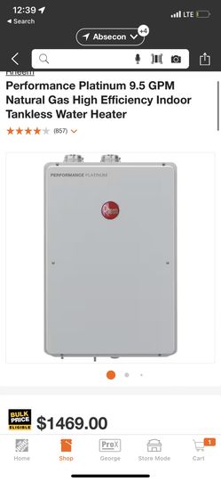 Tankless Water Heater
