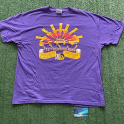 Vintage 1995 UW vs Iowa UW Marching band T shirt