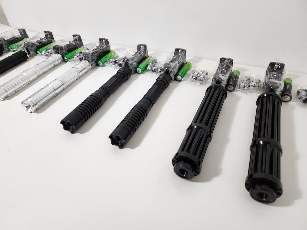8pcs Rechargeable Green Red Dot L. Pointer Lot
