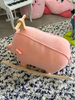 Kids Rocking Toy Pig