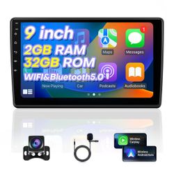 for Jeep Wrangler JK Radio 2007 2008 2009 2010 2011 2012 2013 2014 2015 2016 2017 2018 Android 13 TouchScreen car Stereo Audio Wireless Carplay& Andro