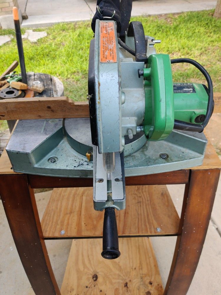 Hitachi sliding miter saw for Sale in San Antonio, TX OfferUp
