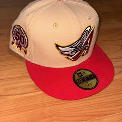 Anaheim Angel 50th Anniversary Fitted Hat