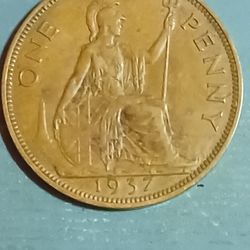 Great Britain Bronze Coin Penny