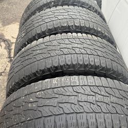 Tires 245/65/17 Falken 
