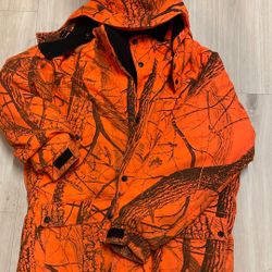 Cabelas Real Tree Camo, Men’s 2xl Tall Heavy Fury Winter Jacket 