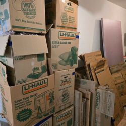 Large xl and medium moving boxes