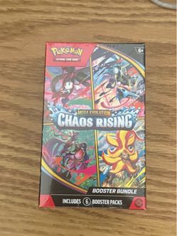 Pokémon TCG Mega Evolution Chaos Rising Booster Bundle