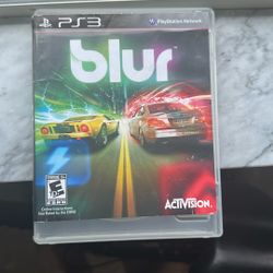 Blue Racing Game PS3