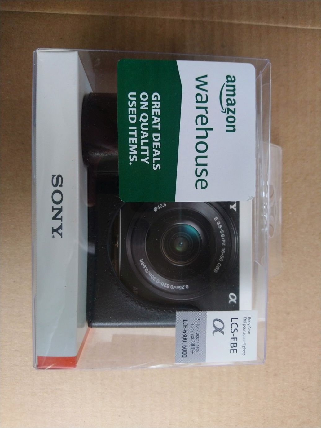 Sony A6000 & A6300 Body Case ILS-EBE