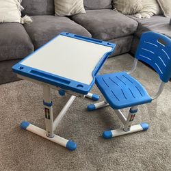 Kids Desk With Chair- Grows With Child