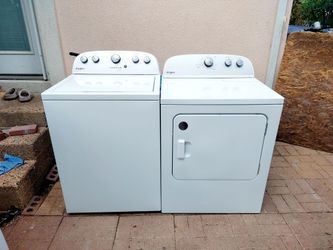 Washer and dryer