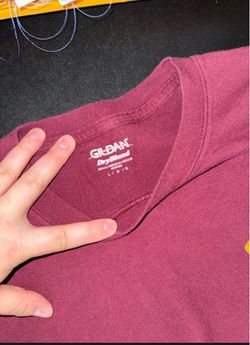 Gildan DryBlend T-Shirt Large Maroon
