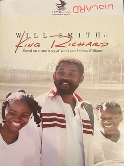 KING RICHARD (DVD-2022) Will Smith!
