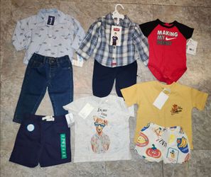 New 12-18 months baby boy clothes $3-$10 each