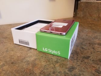 Brand New LG Stylo 5 32gb Android Phone CRICKET WIRELESS CARRIER