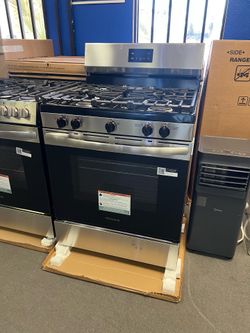 Frigidaire stainless steel gas range