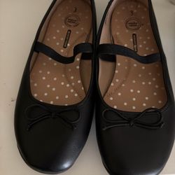 Girls Black Dress Shoes