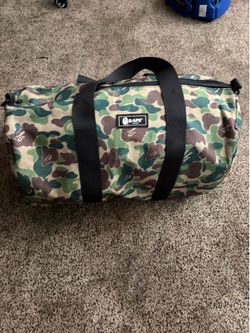 BAPE duffle bag