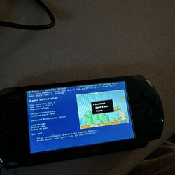 Green PSP 3000 (Modded)