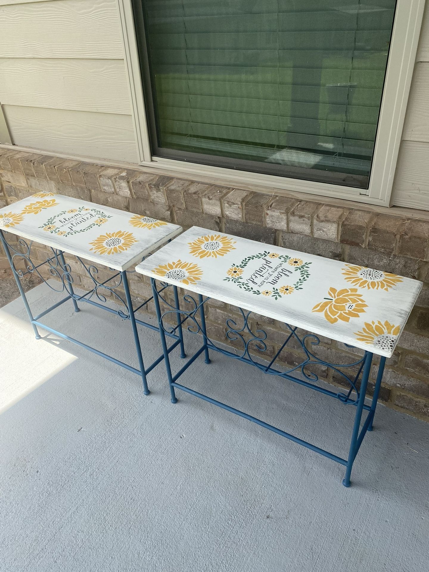 Patio furniture/outdoor Side Tables