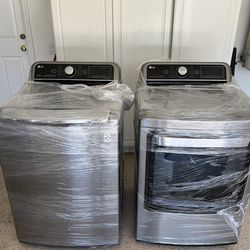 LG Smart Washer & Dryer Set - Graphite Steel - BRAND NEW