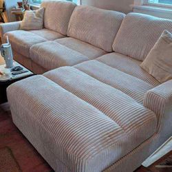 New 127x66 Sectional Couch / Free Delivery 