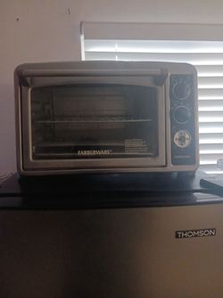 Farberware countertop toaster oven bake and broil