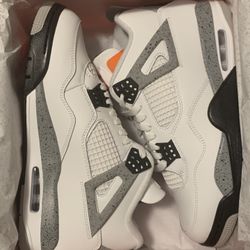 Brand New Nike Air Jordan 4 White Cement Size 10, 13 Men’s 