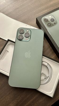 iPhone 13 Pro Max 256GB Alpine Green UNLOCKED with Box