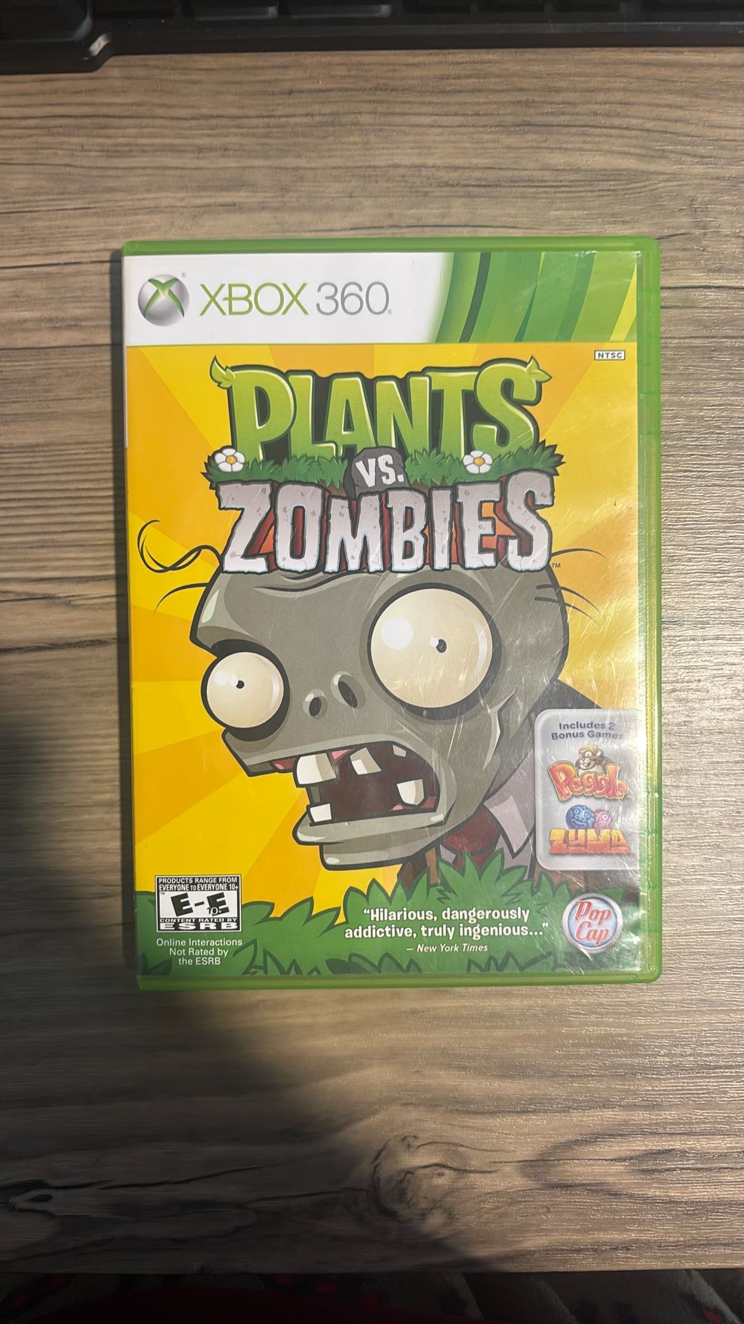 Plants Vs Zombies Xbox 360