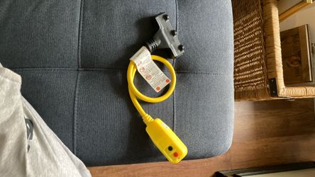 15A GFCI Two Foot Cord With Three Plug Capability 