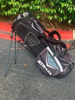 Callaway Strata Golf Stand Bag BLK/Grn/Wht