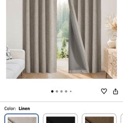Blackout curtains 