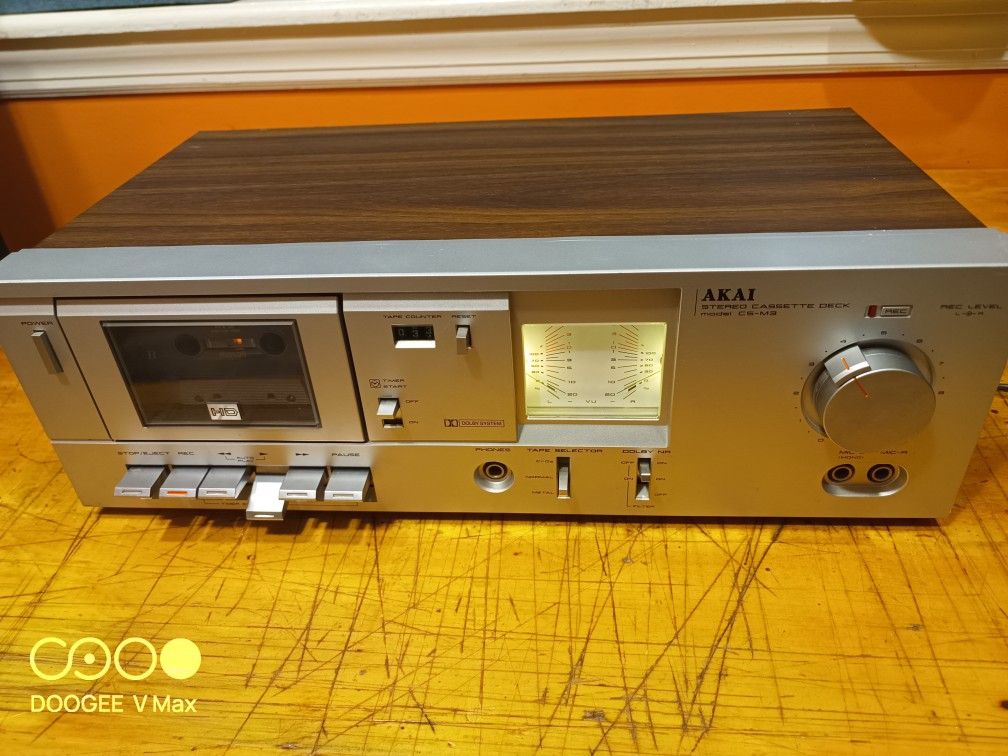 Akai CS M3 Tape Deck Exellent Working Condition