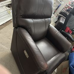 Recliner Rocking Leather Chair Hi-quality Thick Leather USB Charger 