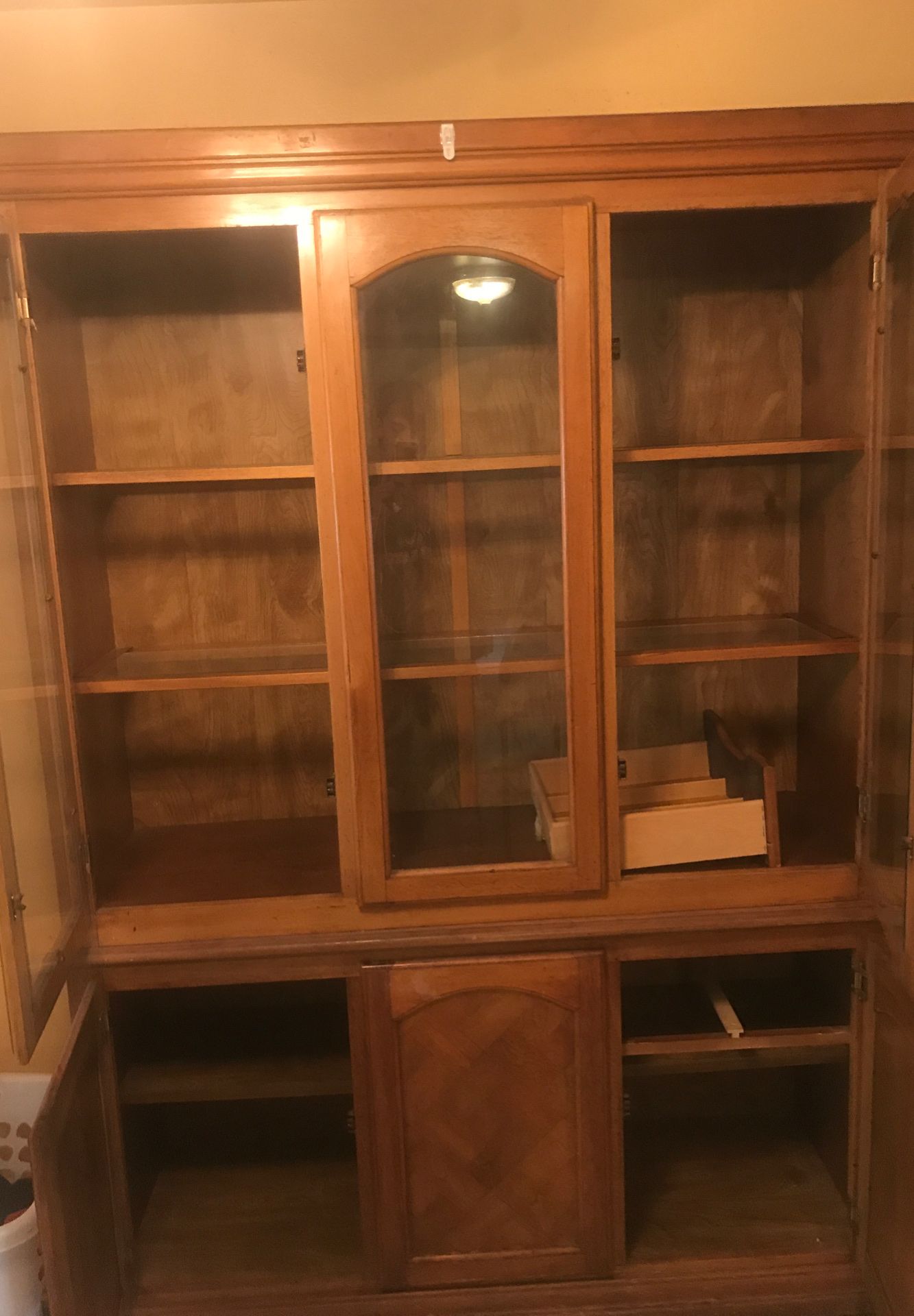 Antique hutch