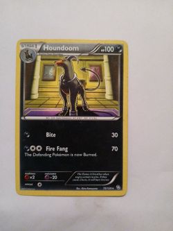 Pokémon Collectable Card Houndoom