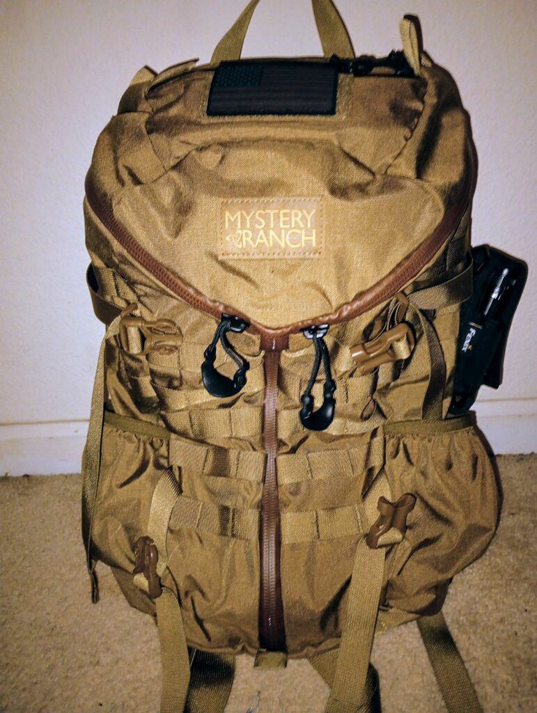 Mystery Ranch Utility Backpack / Rechargeable Flashlight 