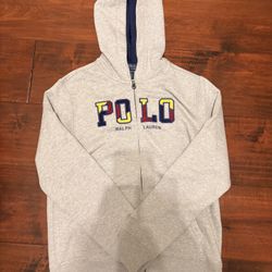 Polo Boys Zip Up Hoodie