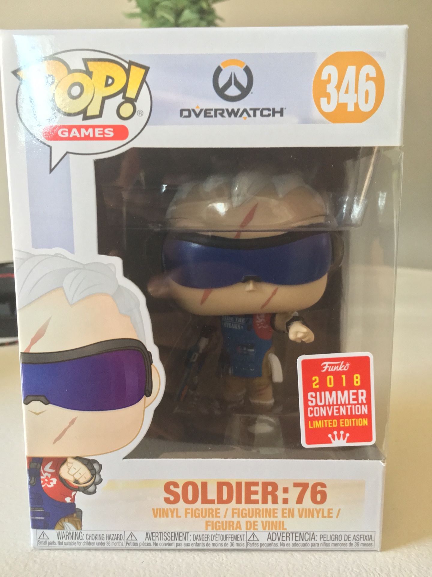 Soldier:76 Funko POP! (GrillMaster)(overwatch) GameStop Exclusive