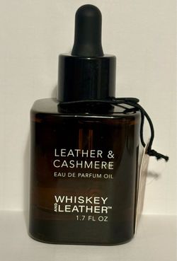 Sand and Fog (Whiskey and Leather ) Leather and Cashmere Men’s Cologne Oil Brand New Never Used